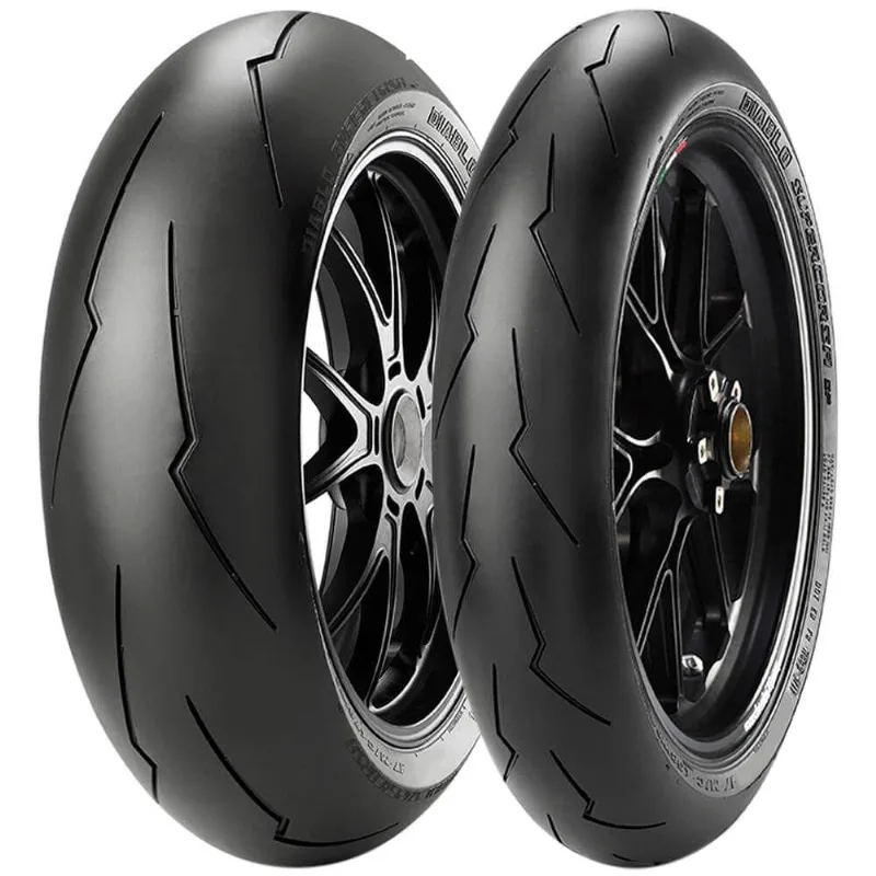 2 Pneu Moto Pirelli 180/60r17 120/70r17 Diablo Supercorsa 2