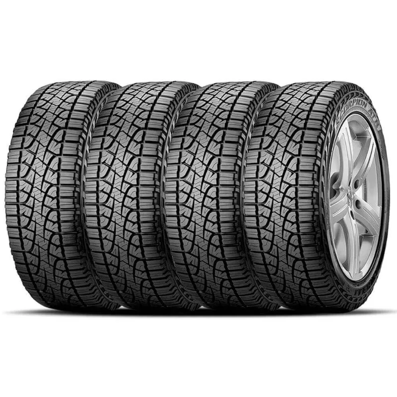 Kit 4 Pneu Pirelli Aro 15 205/70r15 96t Scorpion Atr Origi