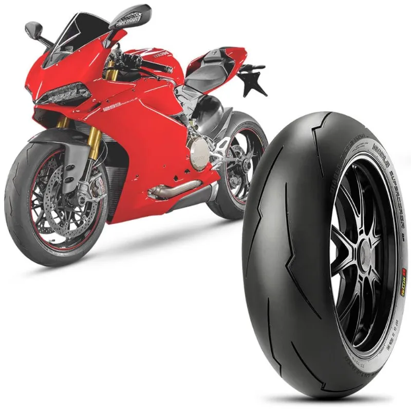 Pneu Moto 1299 Panigale Pirelli Aro 17 190/55-17 75w Tras Di