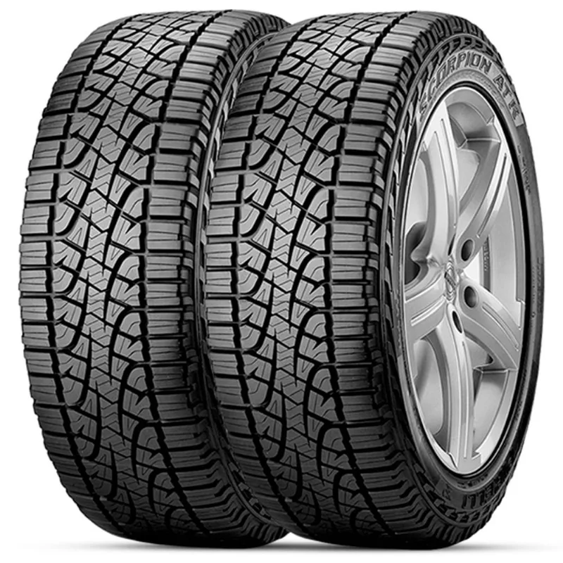 Kit 2 Pneu Pirelli Aro 15 205/60r15 91h Scorpion Atr