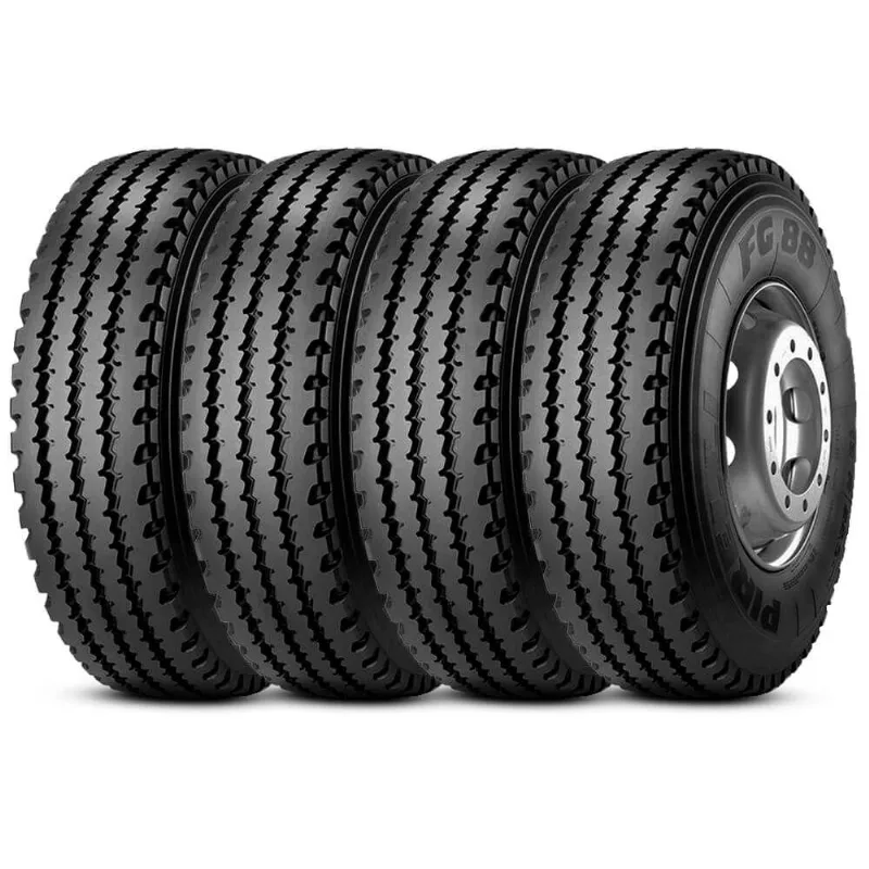 Kit 4 Pneu Pirelli Aro 22,5 275/80r22.5 149/146L m + s 16pr Fg88