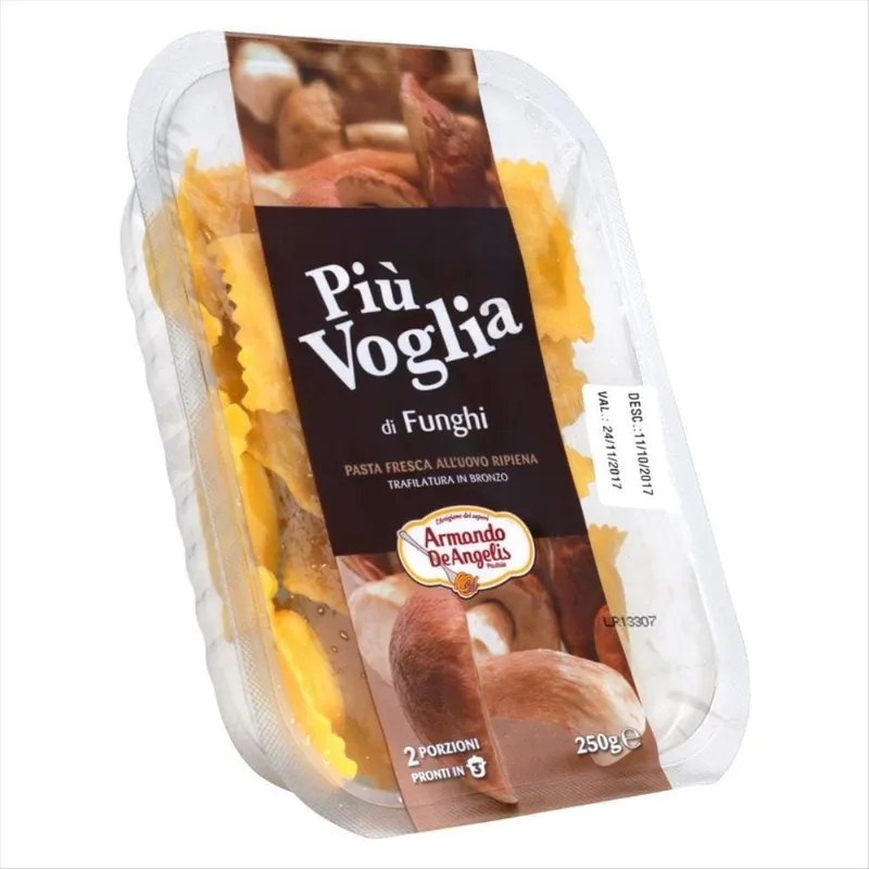 Ravioli Armando De Angelis Recheado Com Cogumelo 250g
