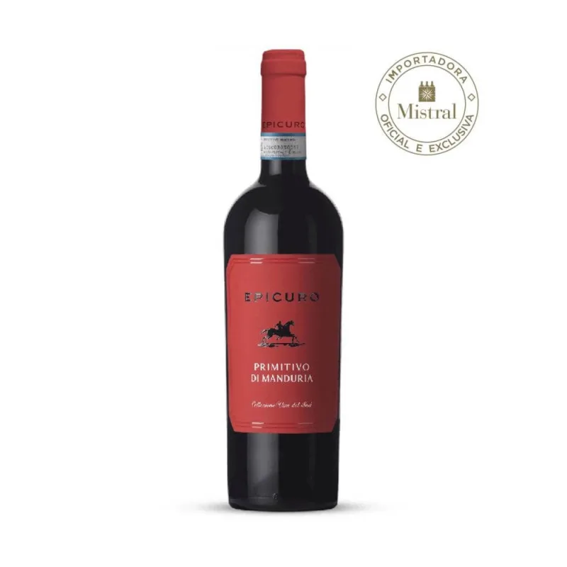 Epicuro Primitivo di Manduria 2022 (Epicuro) 750ml - Epicuro - Mercado
