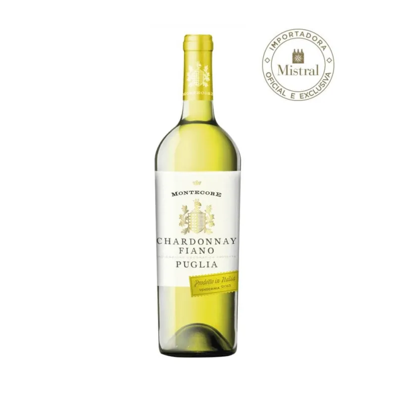 Montecore Chardonnay Fiano 2021 (Masseria Trajone) 750ml - Masseria Trajone - Mercado