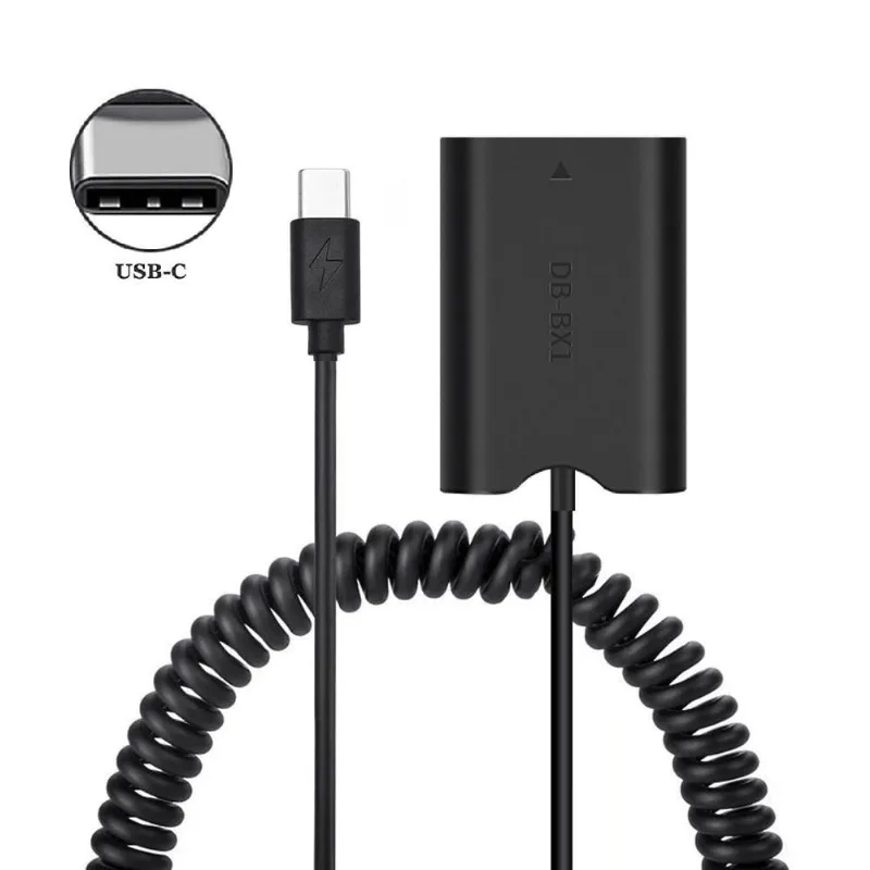 Adaptador Dummy Pd Dk-X1 Bateria Sony Np-Bx1 Espiral