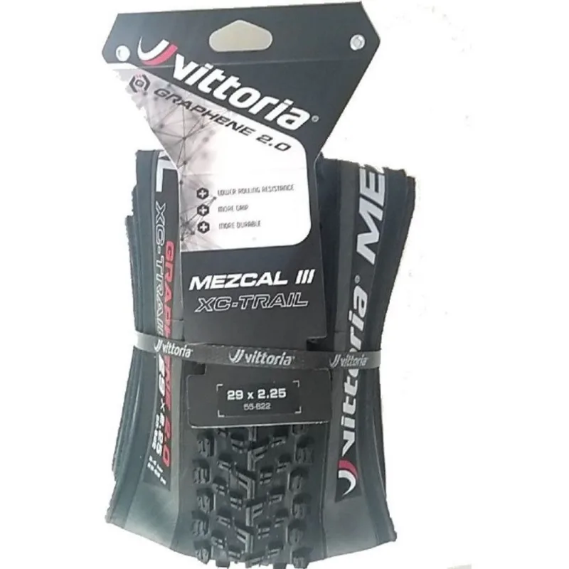 Pneu Vittória Mezcal xc Trail Graphene 2.0 29x2.25 fx Cinza