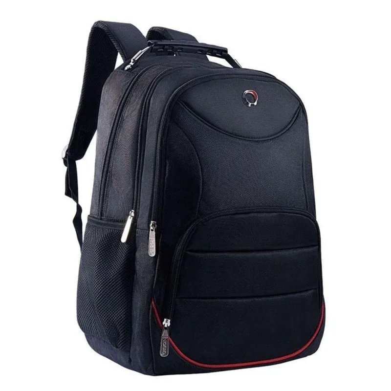 Mochila Escolar Fuseco SBFP-6222 Poliéster Preta Unissex - Fuseco