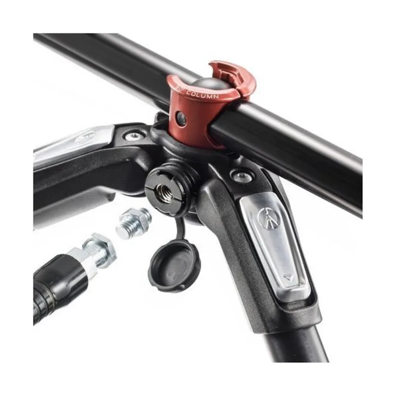 Tripé de Alumínio Pro Manfrotto MT190XPRO3 - 3 seções Suporta até 7Kg