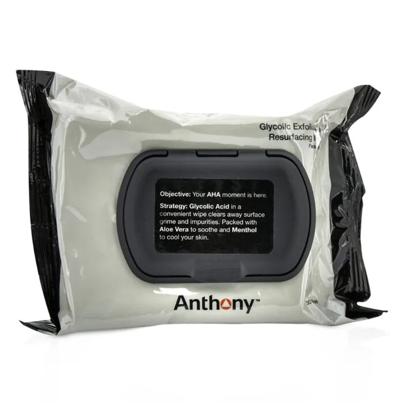 Toalhetes Esfoliantes E De Recapeamento Anthony Logistics Para Homens