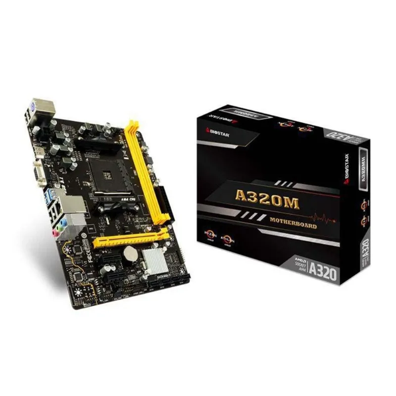 Placa Mae Biostar Amd Socket Am4 Ddr4 A320M