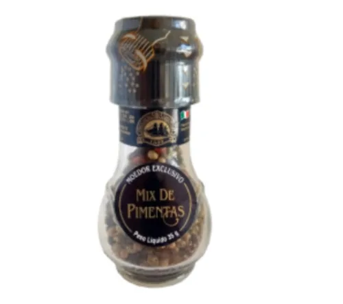 Moedor Com Mix De Pimenta Mr Man - DROGHERIA ALIMENTARI - Mercearia