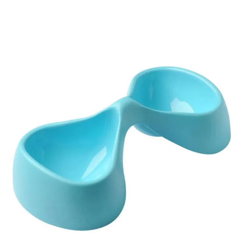 Comedouro Duplo Biciò United Pets - Azul Claro
