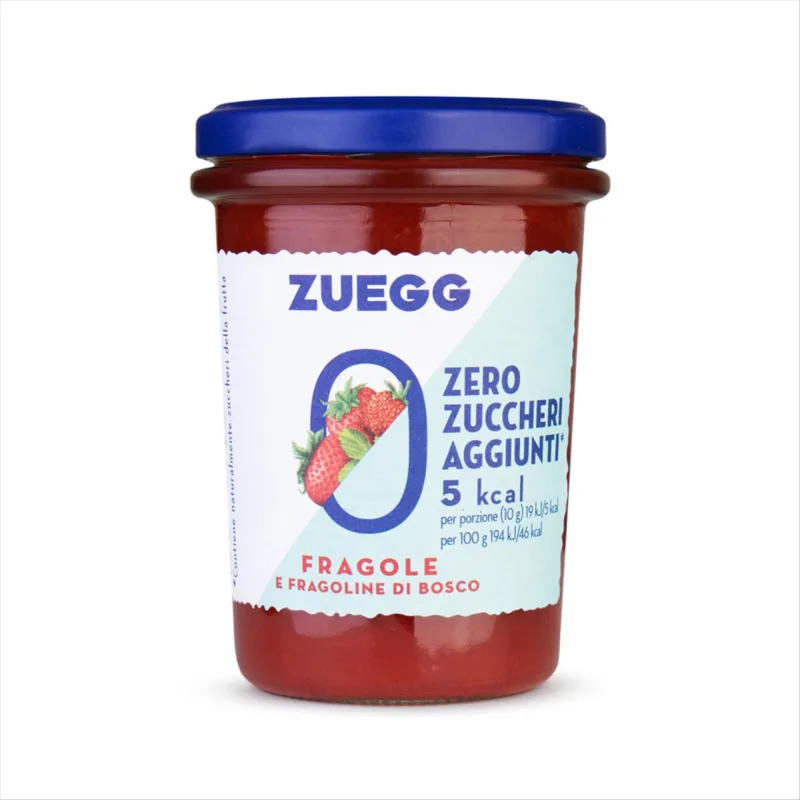 Geleia Italiana Zuegg Morango sem Açúcar 220g - ZUEGG - Mercearia E Gastronomia