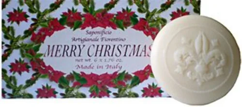 Kit Sabonete R F026 Merry Christmas C/06 - SAPONIFICIO ARTIGIANALE FIORENTINO