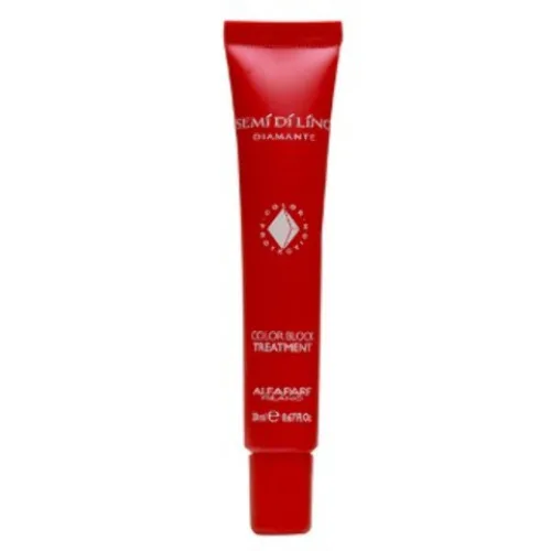 COLOR BLOCK TREATMENT SEMI DI LINO DIAMANTE ALFAPARF TRATAMENTO PARA CABELOS COLORIDOS 20ML - ALFAPARF