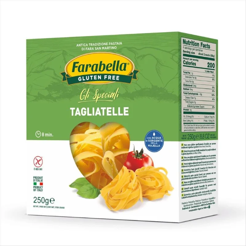 Tagliatelle Sem Glúten Sem Lactose Italiano Farabella 250g