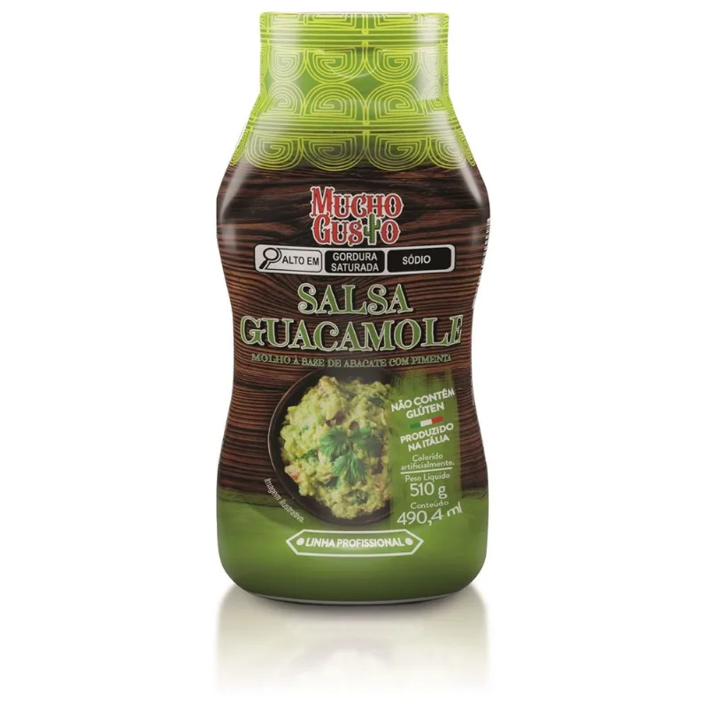 Molho Mucho Gusto Guacamole 510g