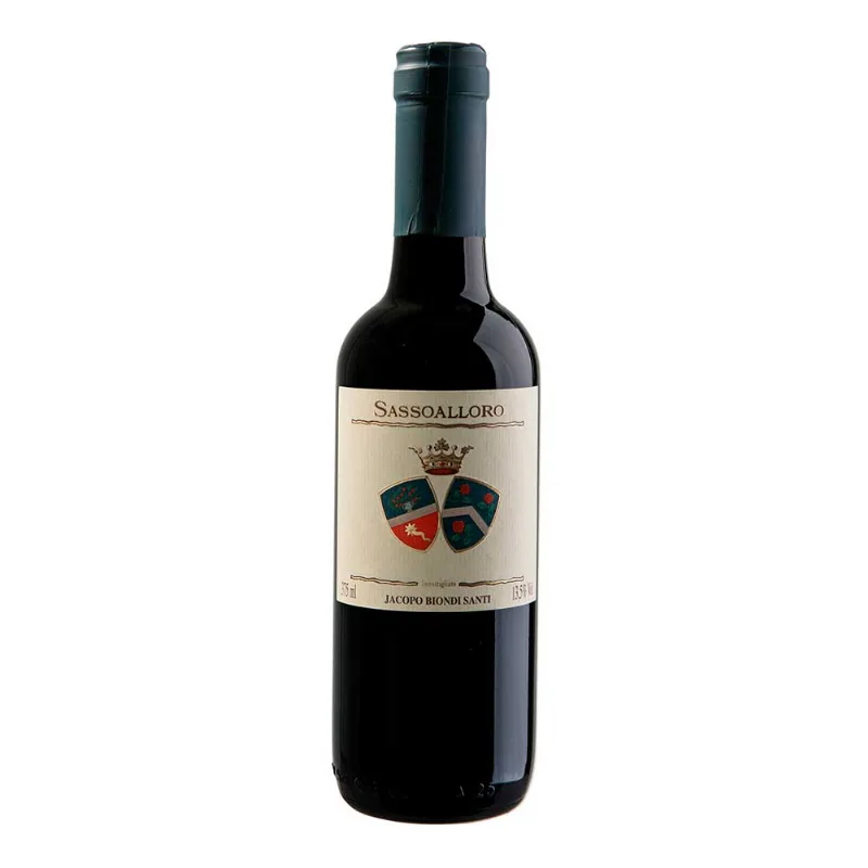 Vinho Italiano Tinto Sassoalloro 375ml
