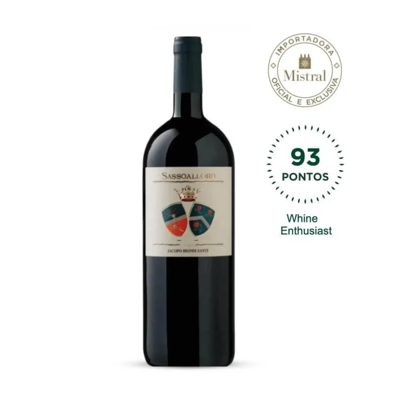 Sassoalloro 2023 - Magnum (Castello di Montepò - Jacopo Biondi Santi) 1500ml - Castello di Montepò / Jacopo Biondi Santi - Mercado