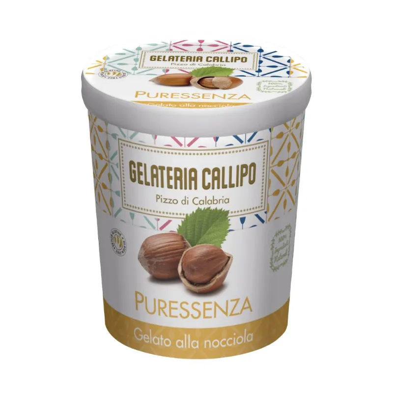 Gelato Italiano Puressenza Nocciola Callipo 500ml