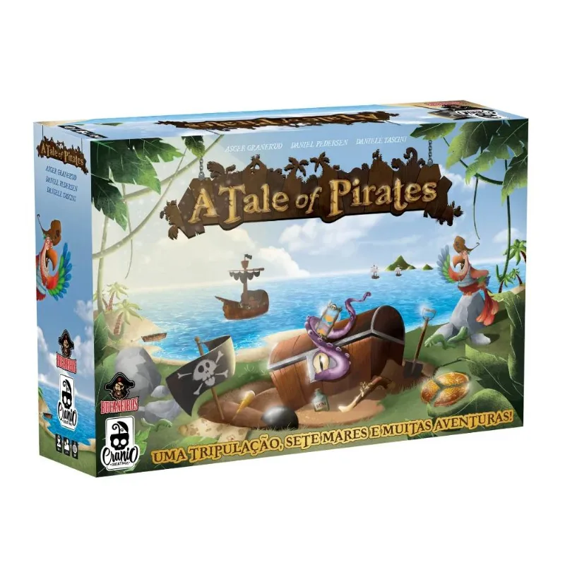 A Tale of Pirates Jogo de Tabuleiro Bucaneiros