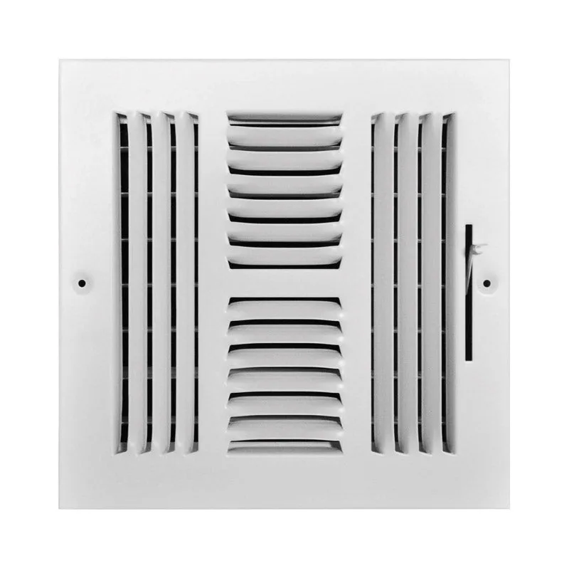Registro De Parede/teto Tru Aire 20,32 Cm A X 20,32 Cm W 4 Vias
