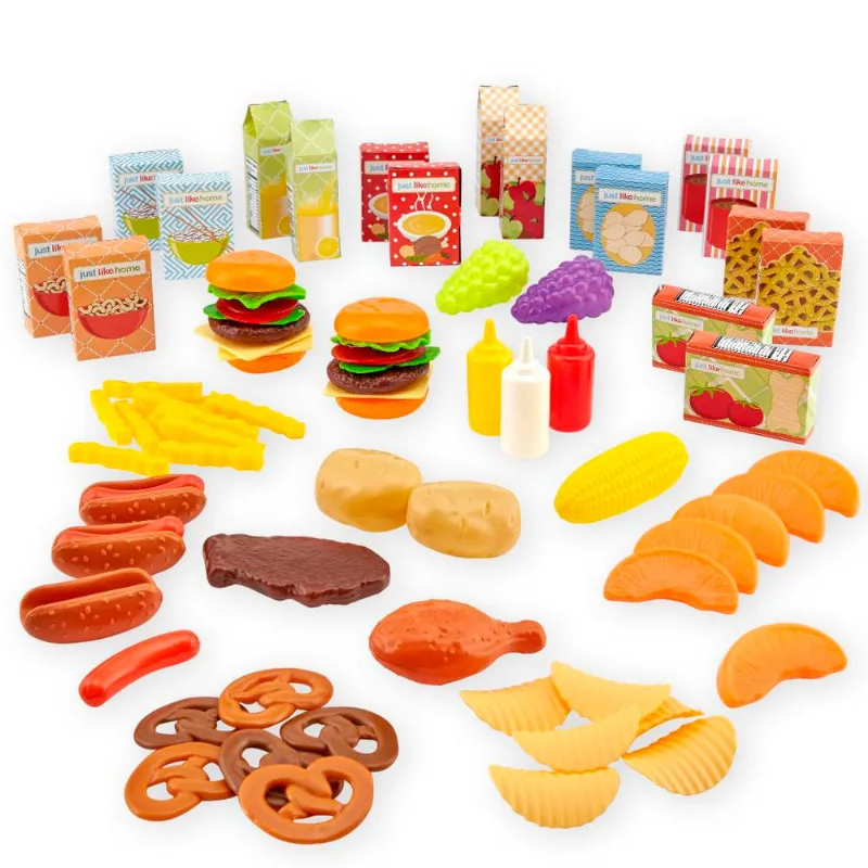 Conjunto de Acessórios - Pote de Comidinhas - 80 Peças - Just Like Home