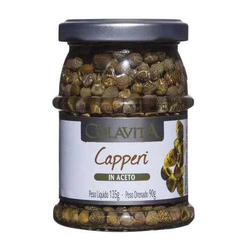 Alcaparras Em Vinagre De Vinho Colavita 130gr - COLAVITA