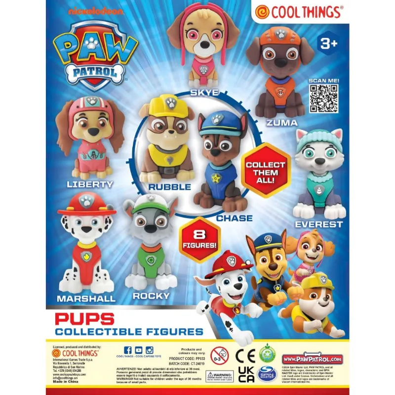 MINIATURA SURPRESA PATRULHA CANINA (PP062) - BBR TOYS