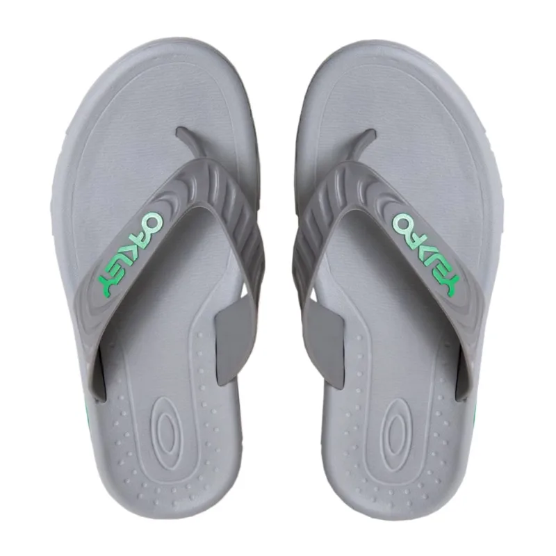 Chinelo Oakley Crowd B1b Gray Green