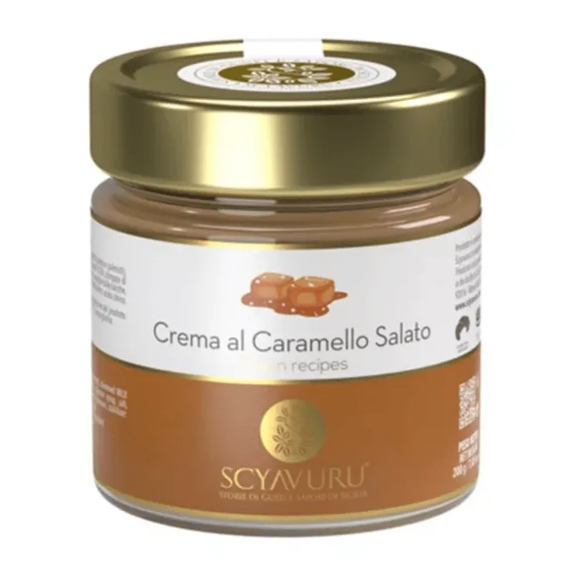 Creme Sabor Caramelo Salgado Scyavuru 180g