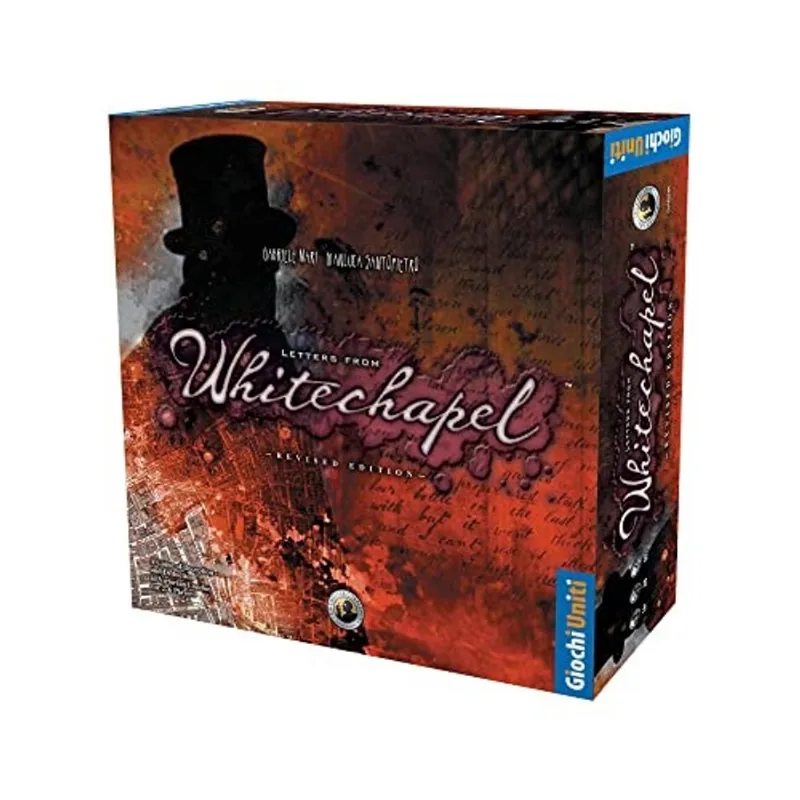 Cartas de Whitechapel Board Game Revisado Edition Jogo de Estratégia para Adolescentes e Adultos de Jogo de Detetive board Idades 13 anos ou mais 2 a 6 jogadores Tempo médio de jogo 90 minutos Feito p