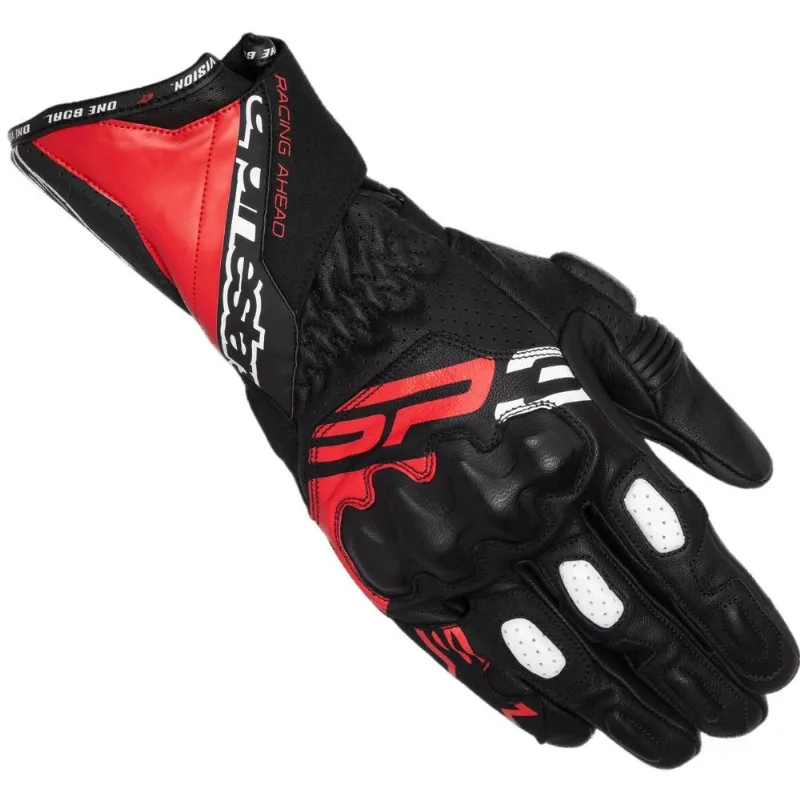 Luva Alpinestars Sp 3 Preta/vermelha/branca