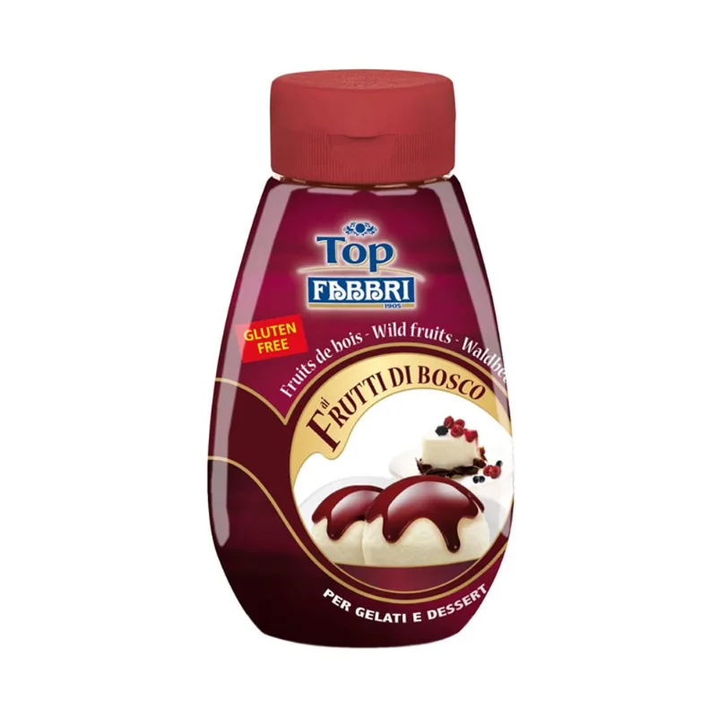 Cobertura Mini Topping Frutti Di Bosco Fabbri 225g