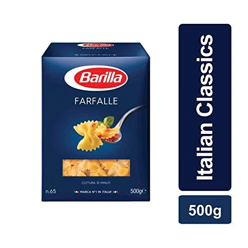 Macarrão De Sêmola Farfalle 65 Barilla Caixa 500g - BARILLA - Mercearia