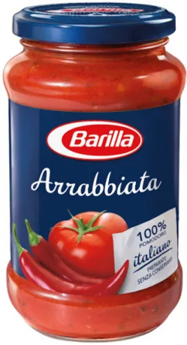 Sauce Arrabiata Barilla | Sauce Italienne Bocal Verre Standard A Rechauffer Oignon Arrabiata - BARILLA
