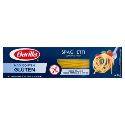 Macarrão De Milho E Arroz Spaghetti 5 Barilla Caixa 400g - BARILLA