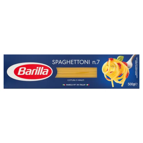 Macarrão De Sêmola Espaguete 7 Barilla Caixa 500g - BARILLA - Mercearia