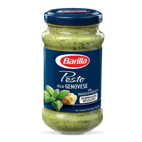 Sauce Pesto Alla Genovese Barilla | Sauce Italienne Pot Verre Basilic Standard A Rechauffer Pesto Genovese - BARILLA