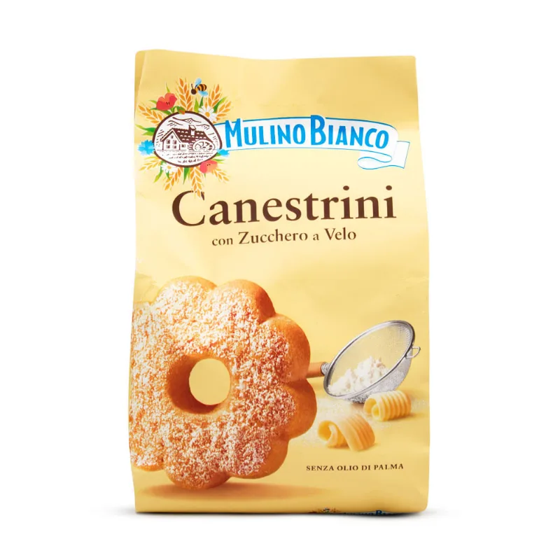 Biscoito Italiano Canestrini Mulino Bianco 200g Biscoito Italiano Canestrin Mulino Bianco 200g