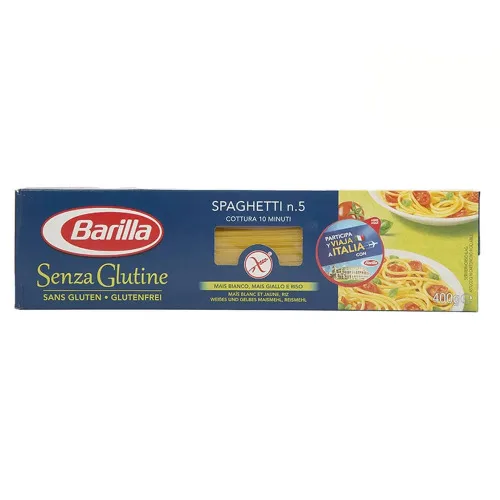 Macarrão De Milho E Arroz Spaghetti 5 Barilla Caixa 400g - BARILLA - Mercearia