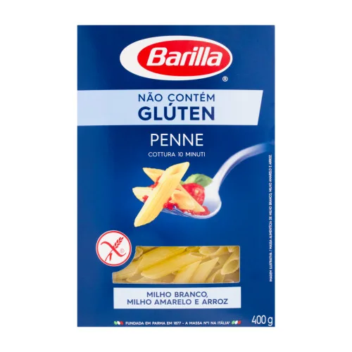 Macarrão De Milho E Arroz Penne Barilla Caixa 400g - BARILLA - Mercearia
