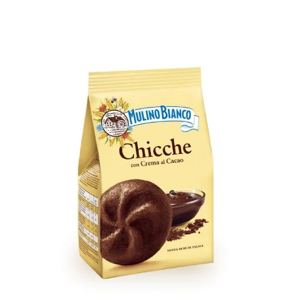 Biscoito Mulino Bianco Chicche Crema Al Cacao 200g - Não Informado - Mercearia