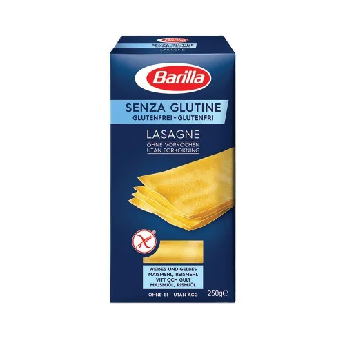 MASSA LASANHA BARILLA 250G SEM GLÚTEN - BARILLA - Mercearia
