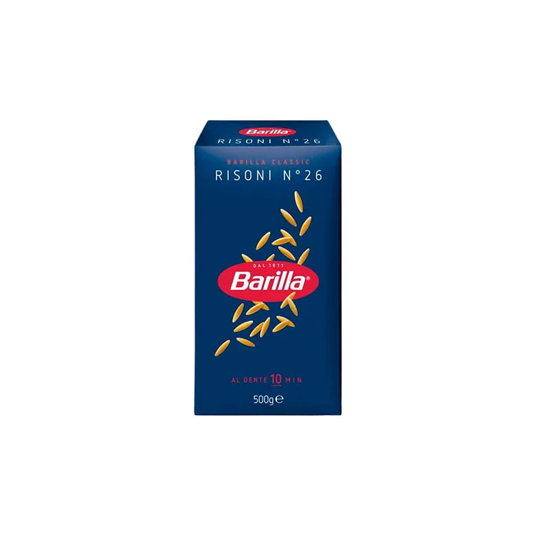 Macarrão Barilla Grano Duro Risoni 500g - Barilla - Mercearia