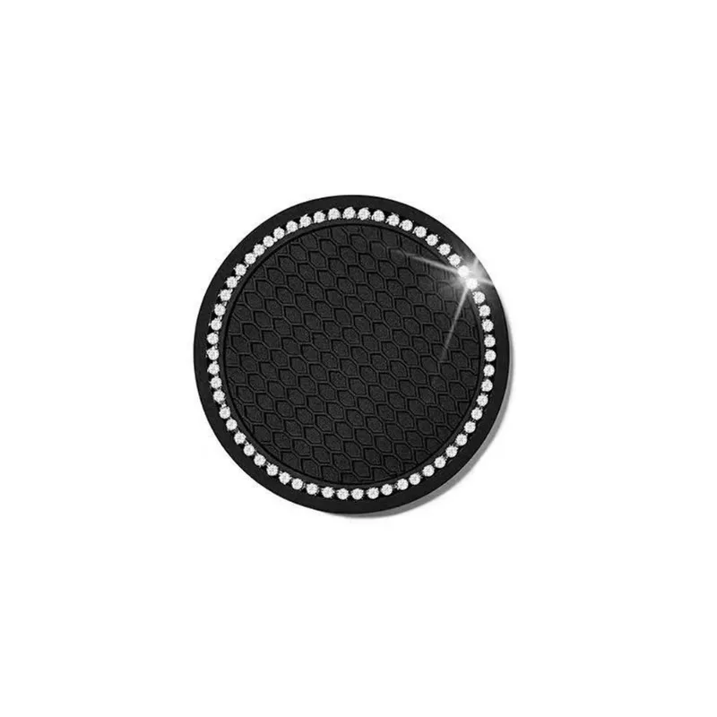 4pcscar Water Coaster Car Supplies, Diamond Car Anti-skid