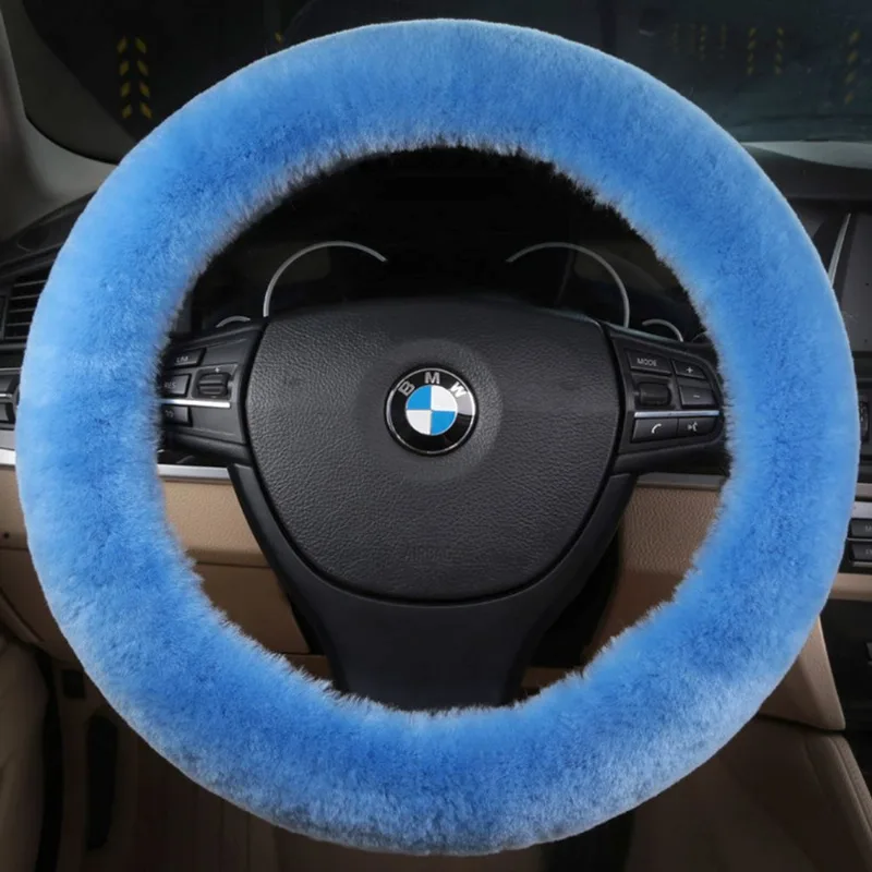 35-42cm De Diâmetro Adequado, Carro De Inverno Veludo De Lã Pura