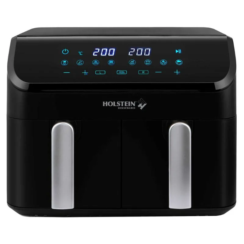 Air Fryer Digital 9L com Duplo Cesto Holstein 220v
