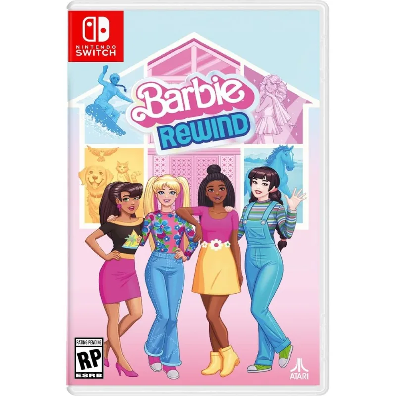 PRÉ VENDA - Barbie Rewind Switch Midia Fisica