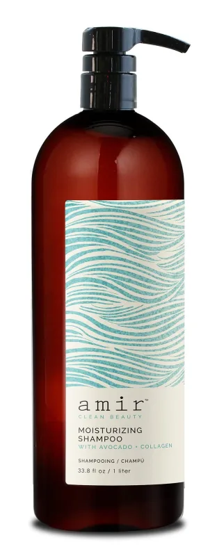 Shampoo Amir Clean Beauty Hidratante Com Abacate+colágeno 1 - Não Informado - Higiene E Perfumaria